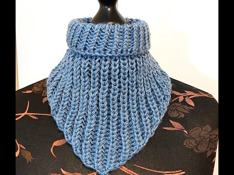 1024**Autumn Project**Knitting a Neck Warmer/Cow*Tutorial Handcraft