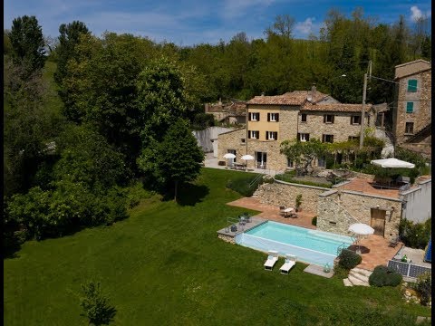 Casa Calénc in bird's eye view