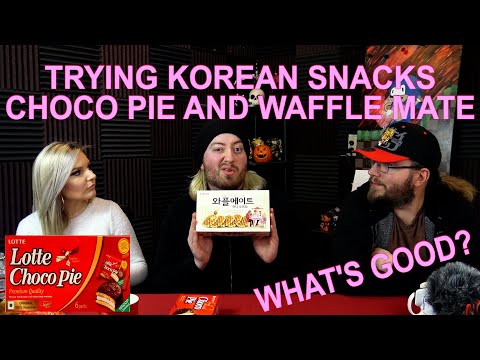 Torta Lotte Choco e Waffle Mate Lanches Coreanos! - O que há de bom?