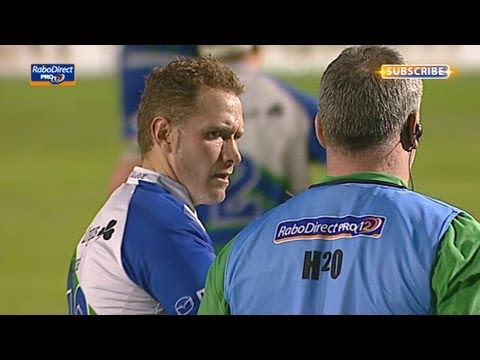Dan Parks penalty goes left and wide - Benetton Treviso v Connacht 26th Apr 2013