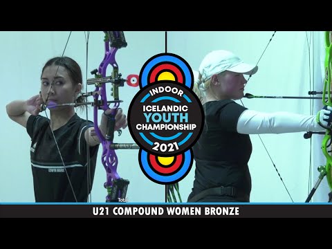 Eowyn VS Anna - Bronze Final Compound Women U21 Icelandic National Youth Championships 2021