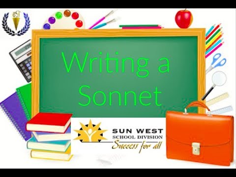 How to Write a Sonnet