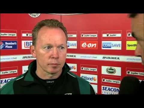 Interview Willy Boessen na afloop van Fortuna Sittard - MVV