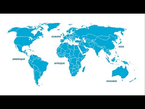 Nombre Pays Pour Chaque Continent