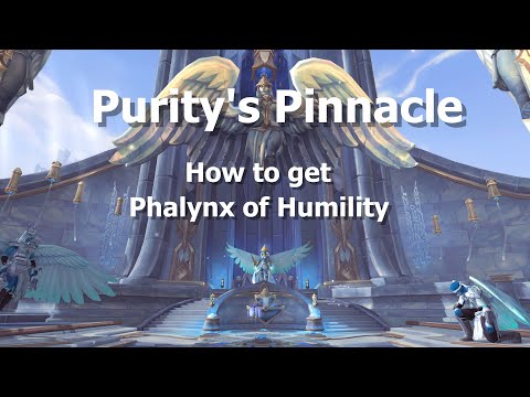 Purity's Pinnacle--How to get  Phalynx of Humility--Mount Guide--WoW Shadowlands