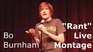 Bo Burnham &quot;Rant&quot; Live Montage
