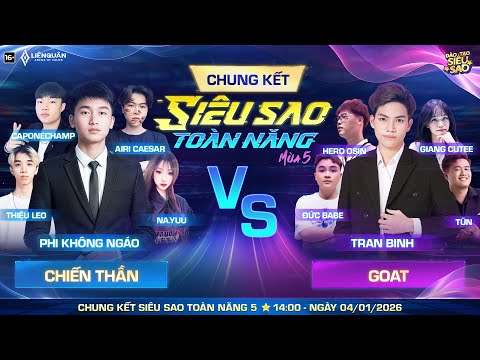 CHUNG KẾT SIÊU SAO TOÀN NĂNG MÙA 5