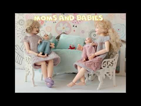 Miniature clothes for 2 inches baby dolls Heidi Ott dollhouse