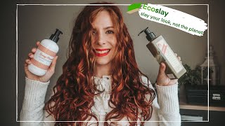 Ecoslay Orange Marmalade & Ecoslay Matcha Boost // Review on fine and long 2A/2B wavy hair
