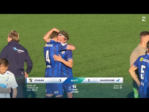 Stabæk Fotball Bærum 3-2 FK Haugesund 