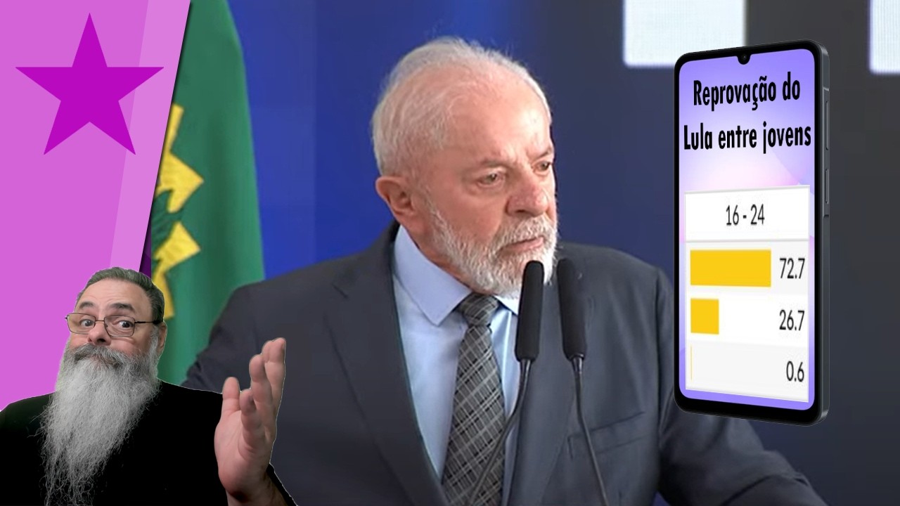 LULA consegue DESTRUIR sua REPUTAÇÃO (e da ESQUERDA) entre JOVENS com AUMENTO de IMPOSTO e LEI FELCA
