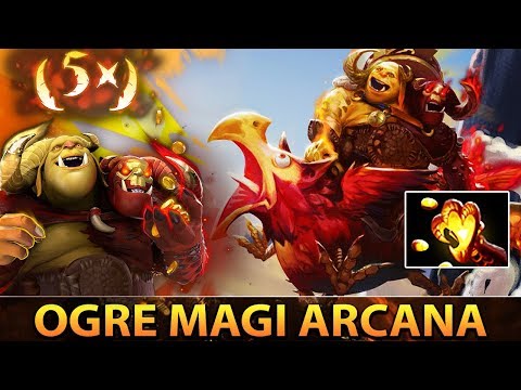 NEW BEST ARCANA IN DOTA 2 - Ogre Magi Arcana Flockheart's Gamble FULL Preview