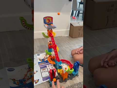 VTECH MARBLE RUSH 3 POINT SET #marblerun #marblerush #marble #marblerunrace #basketball #basket