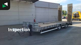 Remorque porte-engins Humbaur HBTZ 217224 BS SCHRAEG 2 axles APK 01/27 Ramps Lift Axle SAF à vendre - Image 4 | Autoline CM Remorque porte-engins Humbaur HBTZ 217224 BS SCHRAEG 2 axles APK 01/27 Ramps Lift Axle SAF | Image 4 - Autoline