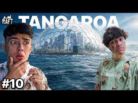 ENTRAMOS EN UNA CIUDAD FUTURISTA 😱 | RAFT #10