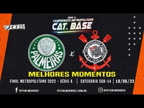 FINAL METROPOLITANO SUB 14  PALMEIRAS x CORINTHIANS LANCES