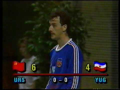 1989 Men's European Championship USSR - Yugoslavia part 1