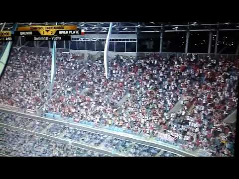 Gol del Pity Martínez mete a river en la final!! , river 2 gremio 1 copa libertadores 2018