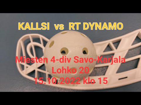 KALLSI vs RT DYNAMO 15.10.2022 klo 15 Pieksämäki, Bola