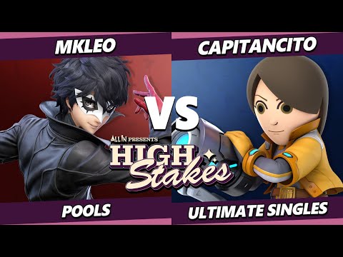 High Stakes - MkLeo (Joker) Vs. Capitancito (Mii Gunner) Smash Ultimate - SSBU