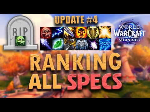 Progressive M+ TIERLIST | #4 Midnight Update | RANKING ALL SPECS | World of Warcraft Midnight