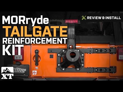 Jeep Wrangler MORryde Tailgate Reinforcement Kit (2007-2017 JK) Review & Install