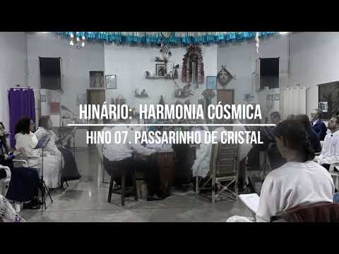 Hinário Harmonia Cósmica ( Pad. Zé Ricardo) | Hino 07. Passarinho de Cristal | C.E.U.E