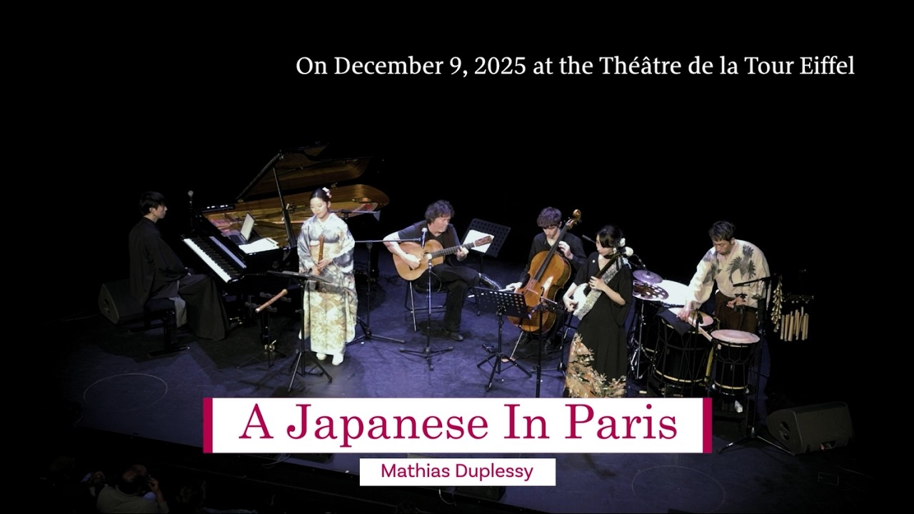 A Japanese in Paris | Mathias Duplessy | Min-On Cultural Exchange Program in France