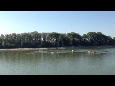Men's lightweight four B final Linz World Rowing U23  Championships 2013