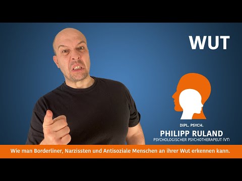Anger - How to recognize borderline, narcissistic and antisocial people by their anger.