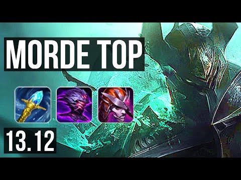 MORDEKAISER vs JAYCE (TOP) | 6/1/10, 300+ games | NA Master | 13.12