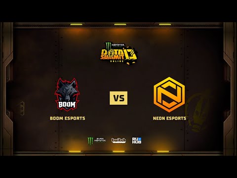BOOM Esports vs Neon Esports, Monster Energy DOTA Summit 13 Online: SEA, bo2, game 1 [Lex & 4ce]