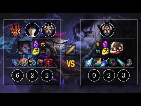 FPX Doinb Sylas vs Corki Mid - KR Challenger Patch 10.10