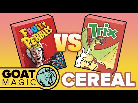 GOAT Magic - Breakfast Cereal (Trix vs. Fruity Pebbles)