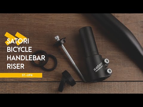 SATORI ST-UP4 Bicycle Fork Extender Height Extension Handlebar Stem Riser 1-1/8"