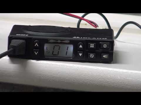 Midland GB1 PMR446 UK legal mobile (0.5W) - On the air test