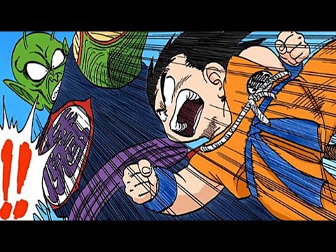 Goku vs Demon King Piccolo | Dragon Ball Chapters 155 - 161 | With Music & Color