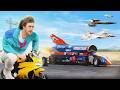I Tried The World S Fastest Vehicles