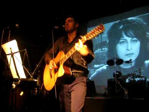 Simone H. Salvatori (Spiritual Front) - Song For The Old Man (live 21.11.09, Augsburg, Kantine)