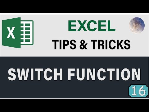SWITCH Function In Excel 2020: How To Lookup Formulas & References 👉 (Alternative VLOOKUP Formula) Video