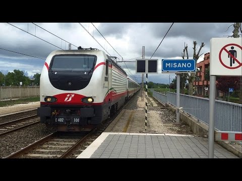 E402b.108 sul FB 9826 (Lecce-Milano C.le), in transito a Misano.