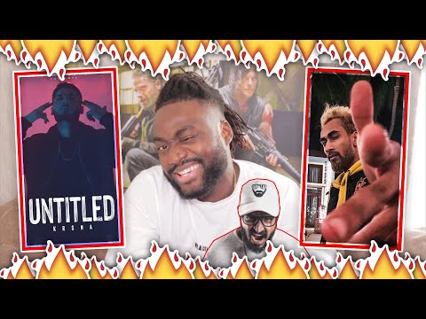 THE RAP WAR IN INDIA | KR$NA - UNTITLED | KRSNA VS MUHFAAD VS EMIWAY | REACTION 🔥
