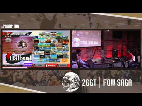 2GGT: FOW Saga - SS/K9sBruce (Red) Vs. Nairo/FOW (Green) Winners Semi - Smash Wii U