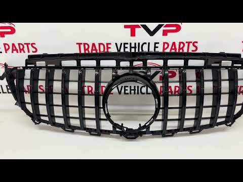 Fits Mercedes E Class W213 2016-2020 Front Bumper Grille Sport Gloss Black video