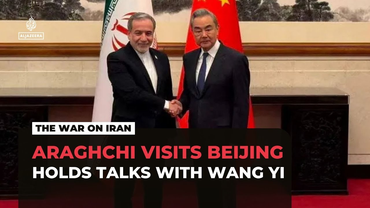 Iranian FM Araghchi holds talks with China’s Wang Yi in Beijing