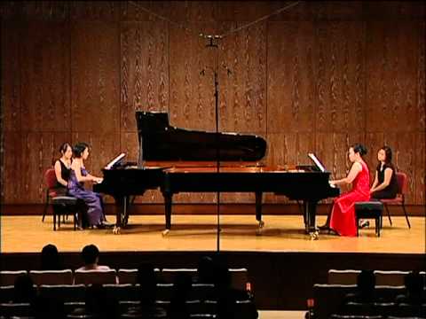 Johannes Brahms: Symphony No.4 (for two pianos), op.98 Mov. I