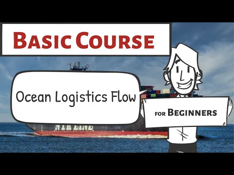 Logistics Flow by Sea Shipment. You will clearly...