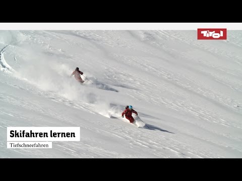 Skifahren lernen: 8 Tipps für ́s Tiefschneefahren I Skikurs ⛷