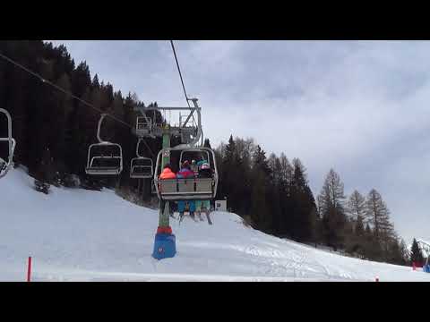 Risalita integrale seggiovia Leitner "Fungeia" - Selva di Val Gardena (BZ)