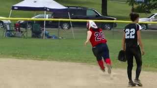 preview picture of video '7/ 26/14 - Worth Firecracker Red Hots vs Stratford Breakers'